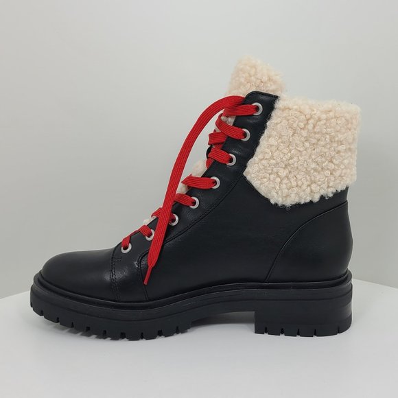 Kenneth Cole Rhode Lace Up Boot Cozy Waterproof - NEW - Picture 3 of 9